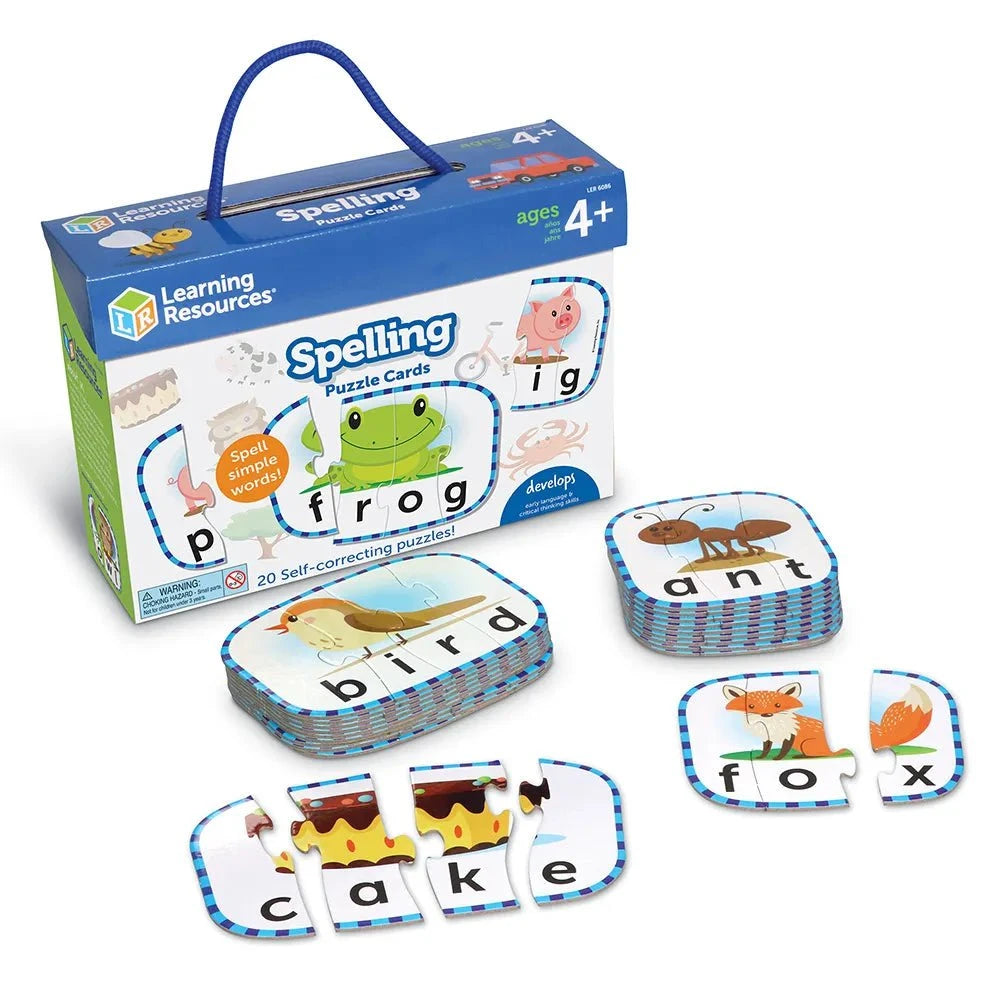 Learning Resources - Spelling Puzzle Cards