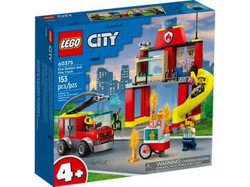 LEGO - City - Fire Station and Fire Truck All Toys