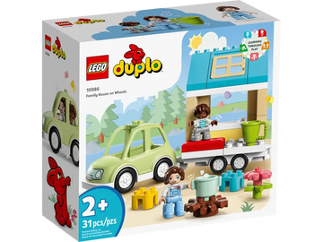 LEGO - Duplo - Family House on Wheels Building Toys