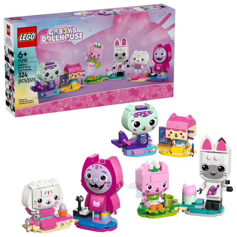 LEGO - Gabby’s Dollhouse - Gabby’s Brick-Built Cat Friends