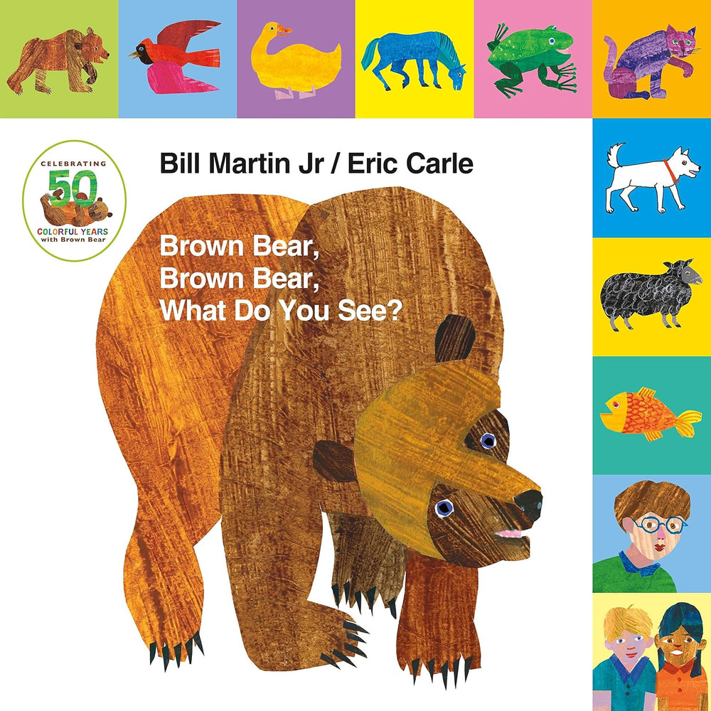 Lift-the-Tab: Brown Bear, Brown Bear, What Do You See? 50th Anniversary Edition (Board Book)