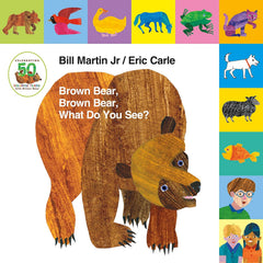 Lift-the-Tab: Brown Bear, Brown Bear, What Do You See? 50th Anniversary Edition (Board Book)
