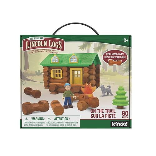Lincoln Logs - 60pc On The Trail Building Toy Set