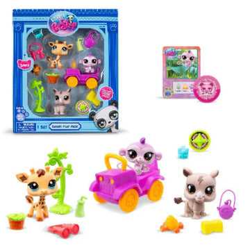 Littlest Pet Shop - Pets Safari Play Pack All Toys