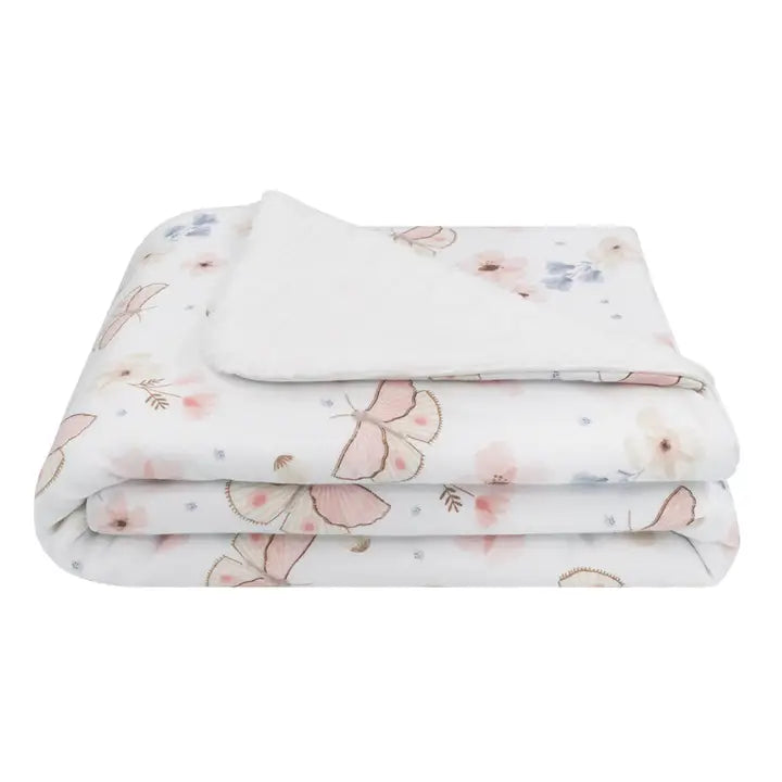 Living Textiles - Jersey Sherpa Baby Blanket