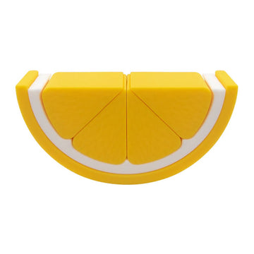 Living Textiles - Playground - Silicone Citrus Slice Puzzle Lemon Slice