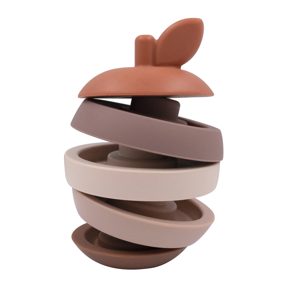 Living Textiles - Playground - Silicone Stacker Puzzle - Fruit Shapes