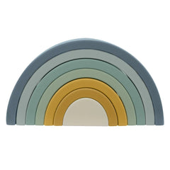 Living Textiles - Silicone Rainbow Stacker Toy