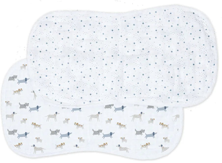 Lulujo - Burp Cloths 2pk