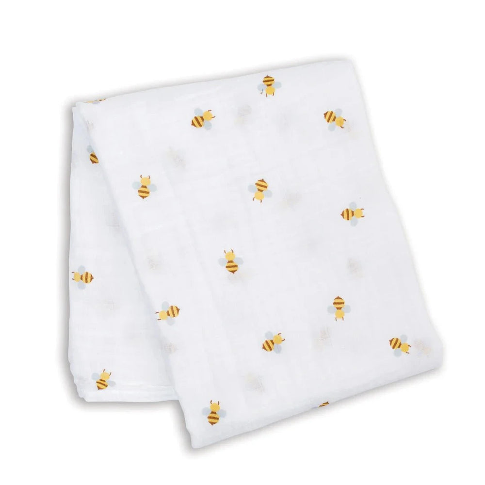 Lulujo - Cotton Muslin Swaddle Blanket - 40x40