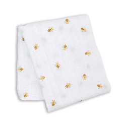 Lulujo - Cotton Muslin Swaddle Blanket - 40x40