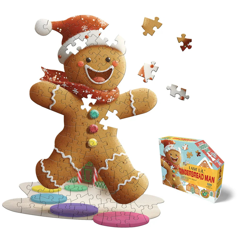 Madd Capp - I AM LiL' Gingerbread Man - 100-Piece Shaped Puzzle