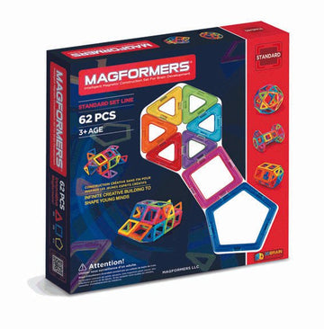 Magformers - Extreme FX Magnetic Tiles Set - 62 Pcs Building Toys