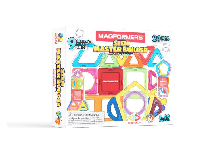 Magformers - STEM Master Builder 24 PC Building Set