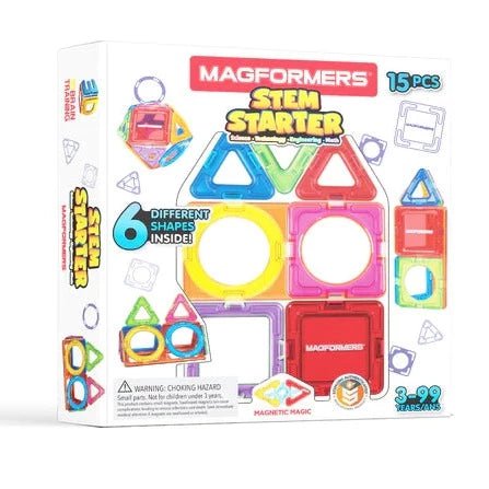 Magformers - STEM Starter 15 PC Building Set