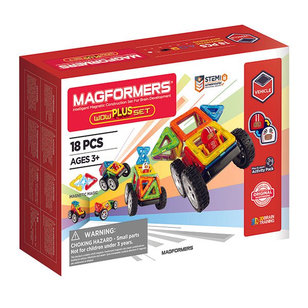 MAGFORMERS Wow Plus Set