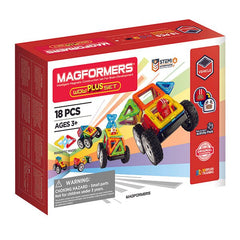 Magformers - WOW Plus Magnetic Tile Set - 18 Pcs