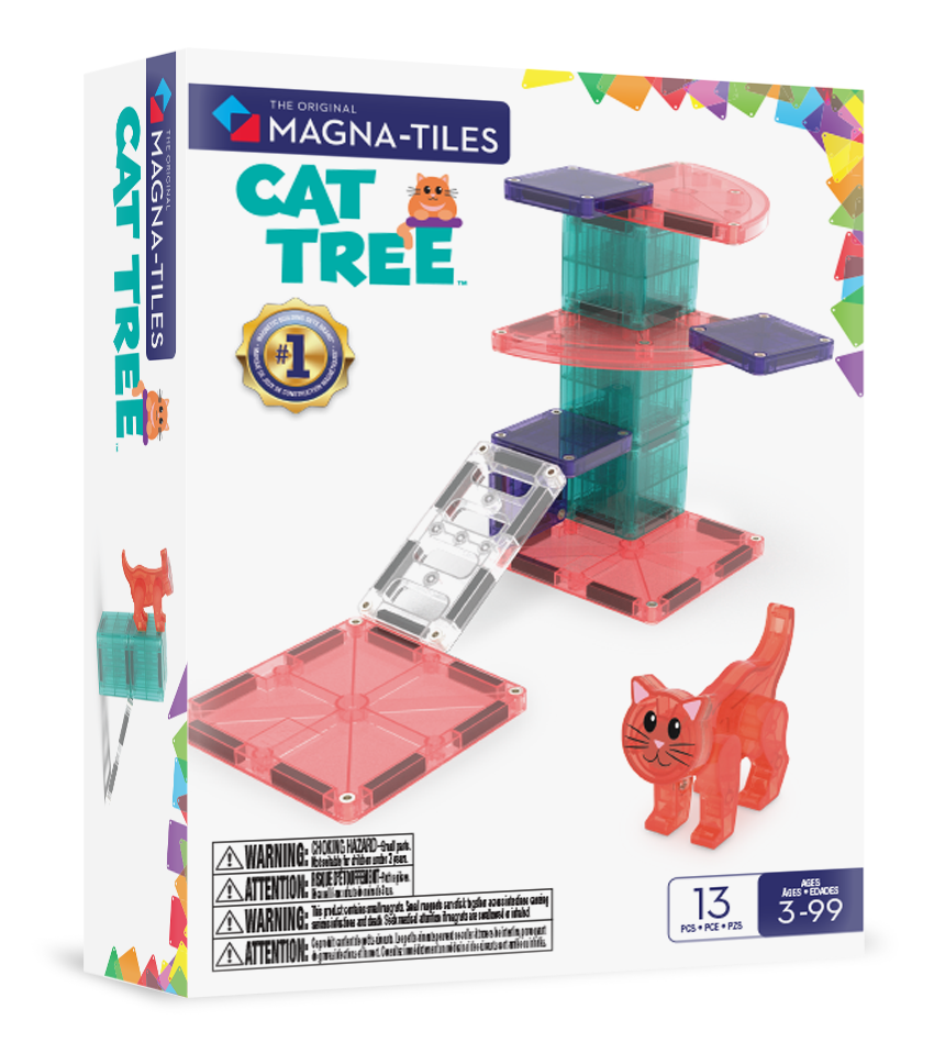 Magna-Tiles - Cat Tree 13-Piece Set