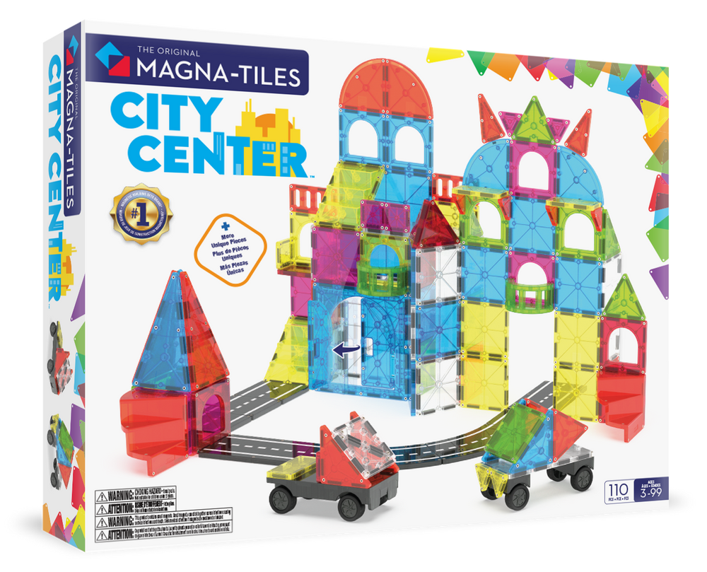 Magna-Tiles - City Center 110-Piece Set