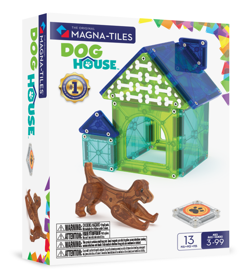 Magna-Tiles - Dog House 13-Piece Set
