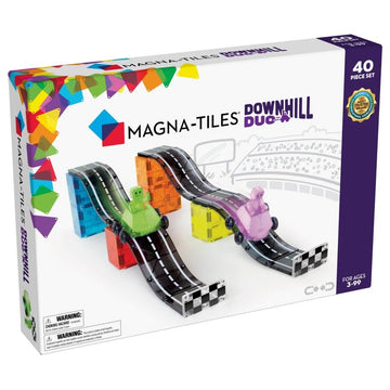 Magna Tiles - Downhill Duo 40-Piece Set Toddler Toys