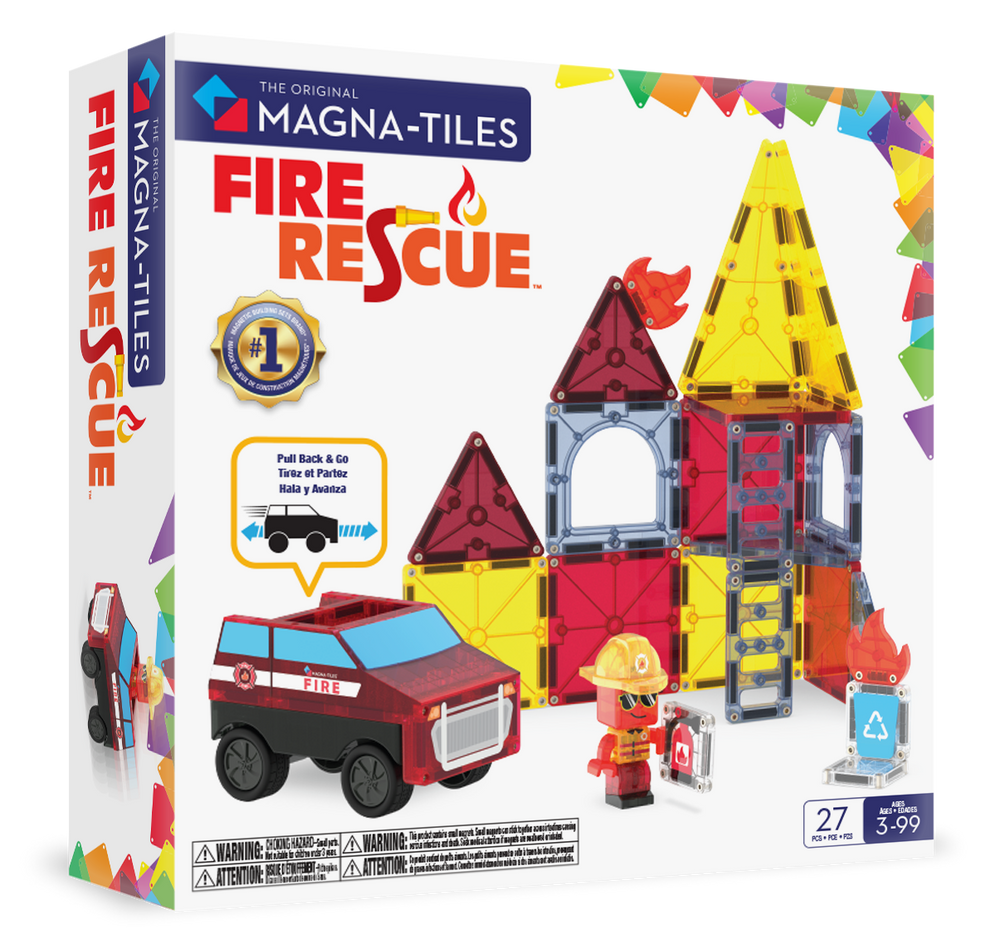 Magna-Tiles - Fire Rescue 27-Piece Set