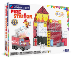 Magna-Tiles - Fire Station 50-Piece Set