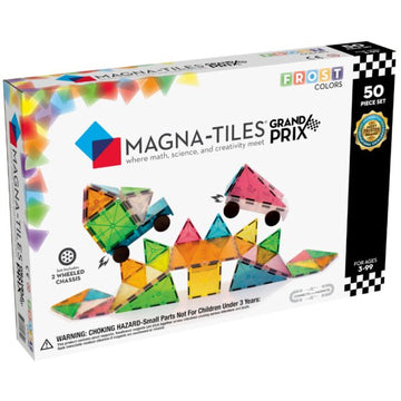 Magna Tiles - Grand Prix 50-Piece Set Toddler Toys