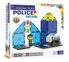 Magna-Tiles - Police Patrol 20-Piece Set