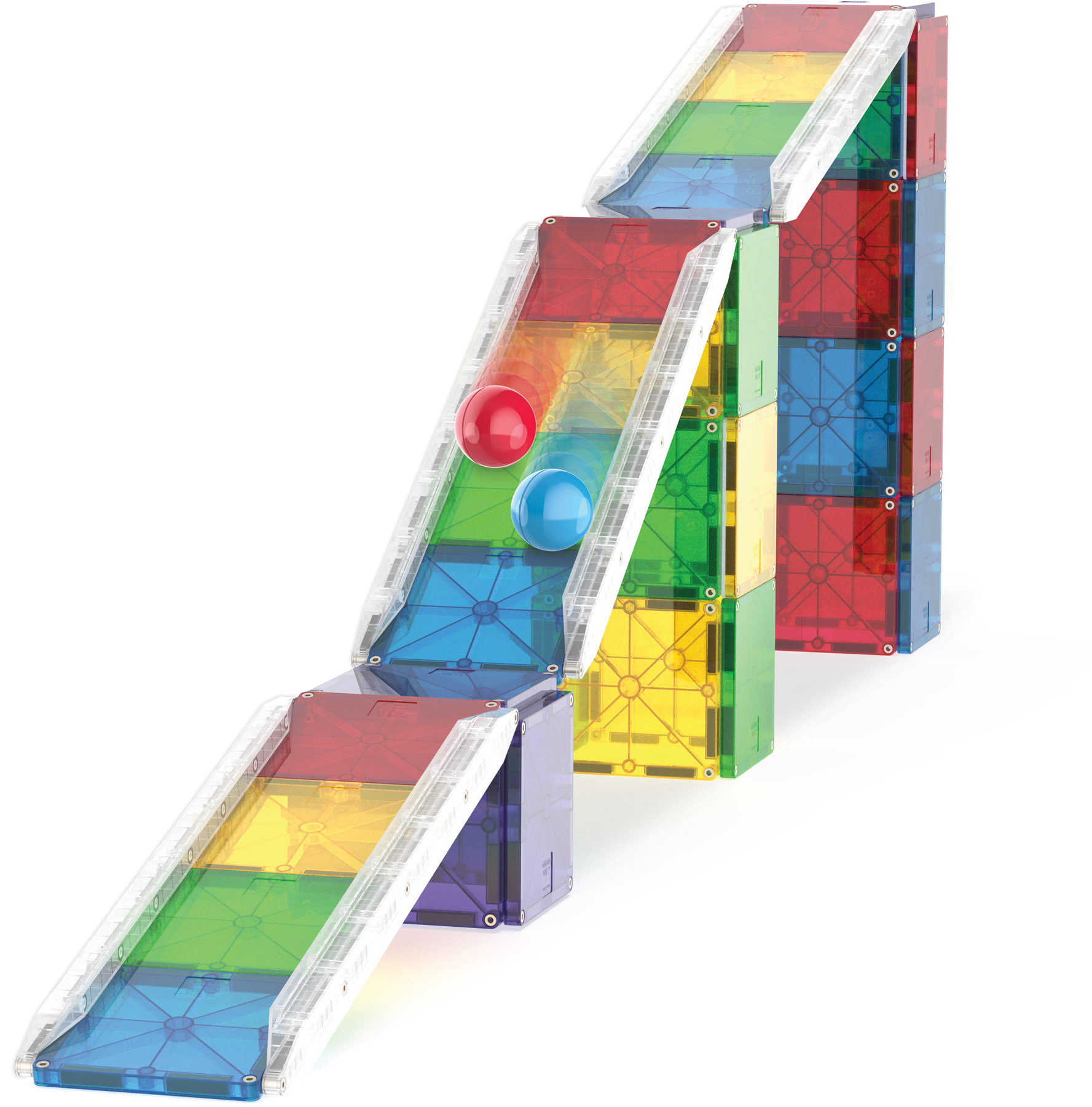 Tile Racers Magna-Tiles - Rail Racers Deluxe 90-Piece Set – Little Canadian