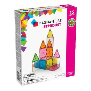 Magna Tiles - Stardust 15 Piece Set Puzzles