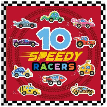 Make Believe Ideas - 10 Speedy Racers Books