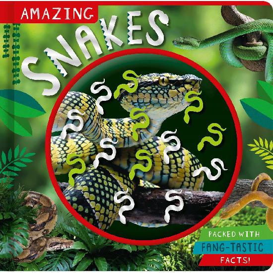 Make Believe Ideas - Amazing Snakes - Interactive Hardcover Book