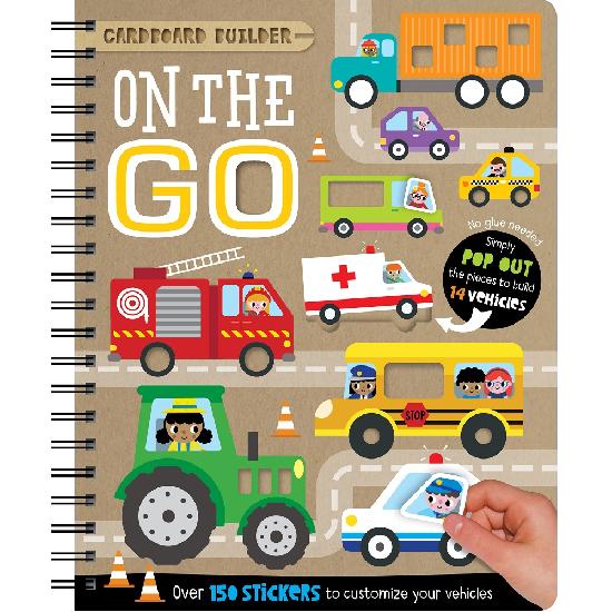 Make Believe Ideas - Cardboard Builder On The Go Activity Book