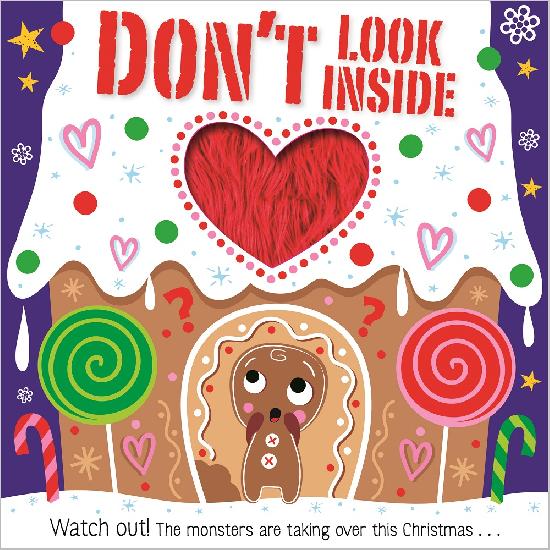 Make Believe Ideas - Don't Look Inside Gingerbread House - Board Book