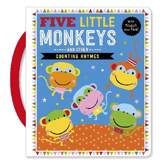 Make Believe Ideas - Five Little Monkeys and Other Rhymes - Board Book