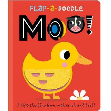 Make Believe Ideas - Flap-a-Doodle Moo! - Board Book Books