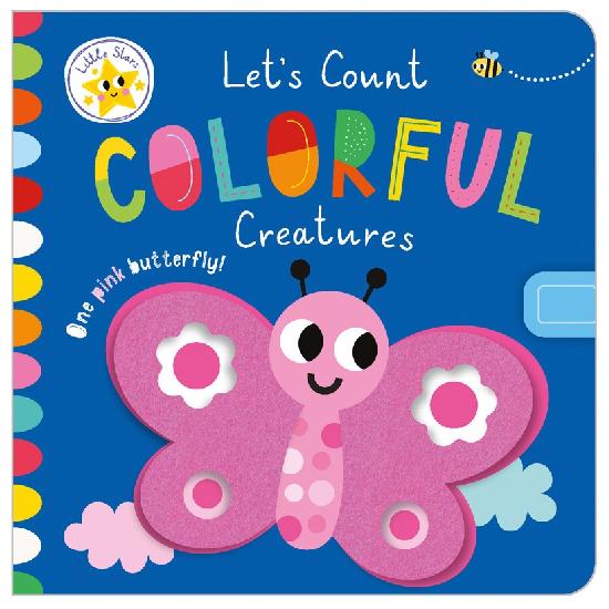 Make Believe Ideas - Let's Count Colorful Creatures (Cloth Book)