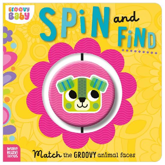 Make Believe Ideas - Spin and Find - Interactive Board Book