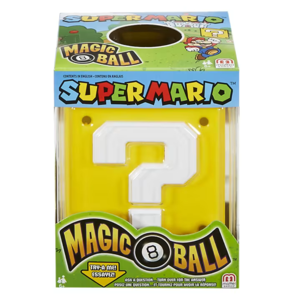 Mattel - Magic 8 Ball Super Mario - Fortune-Telling Toy