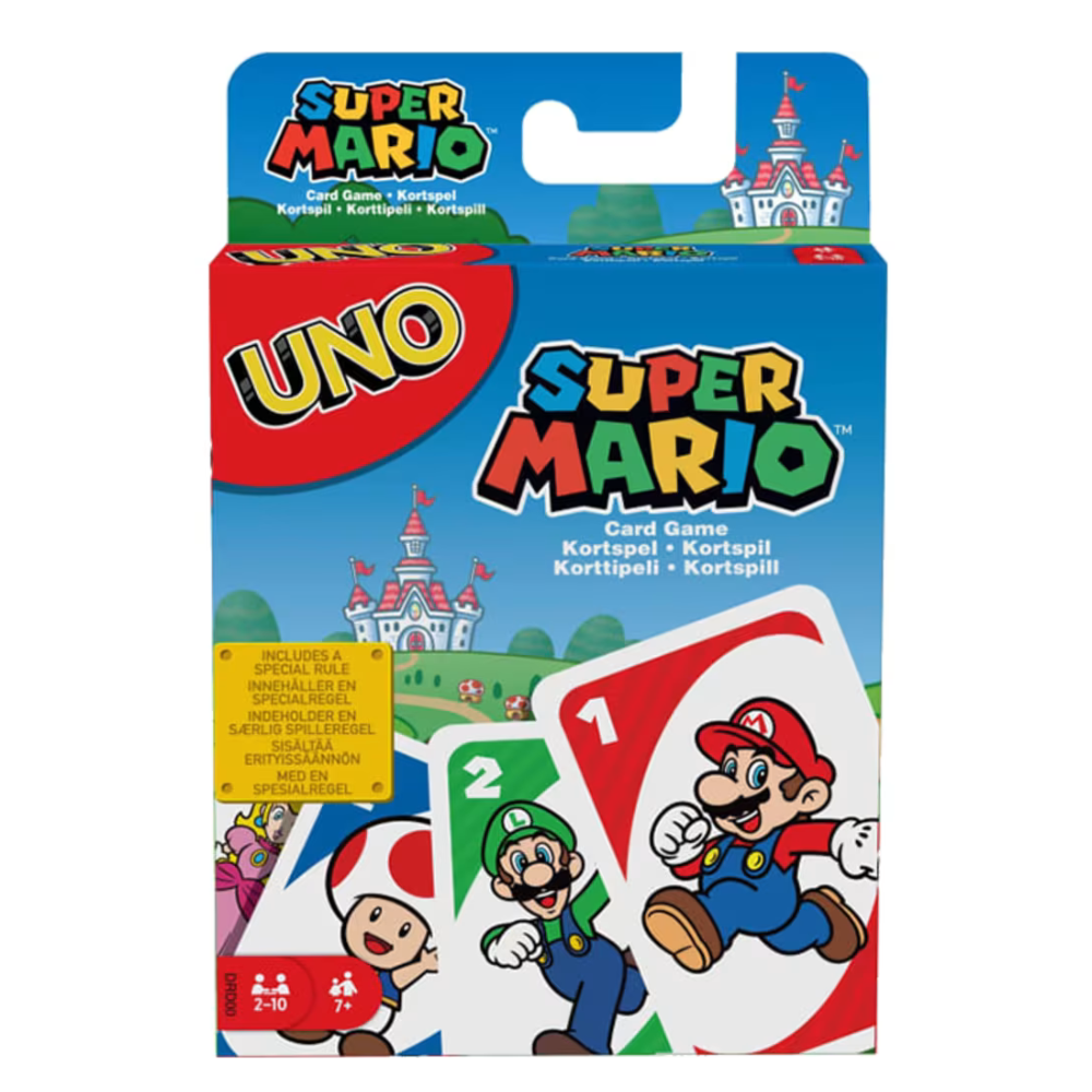 Mattel - UNO Super Mario - Card Game
