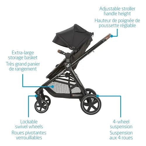 Maxi Cosi Zelia Max 5 in 1 Modular Travel System Little Canadian