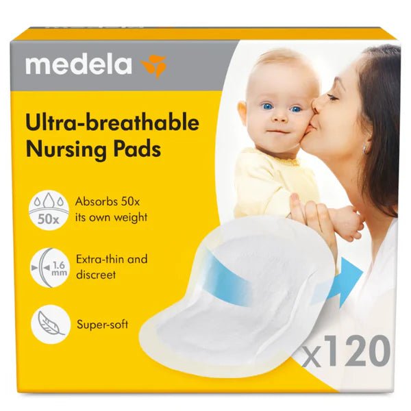 Medela - Ultra-Breathable Nursing Pads (120 Count)