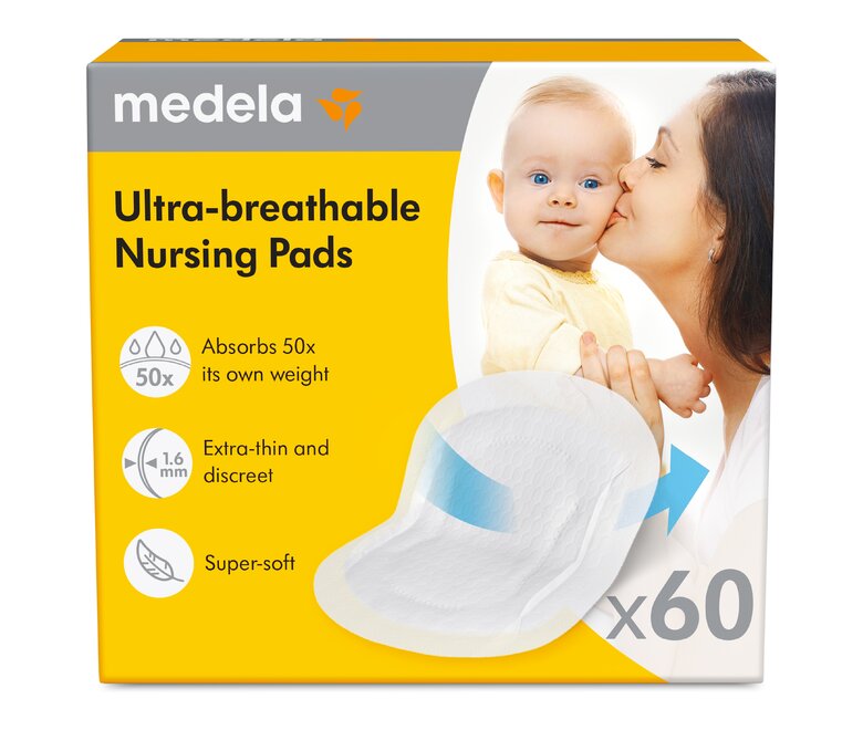 Medela - Ultra-Breathable Nursing Pads (60 Count)