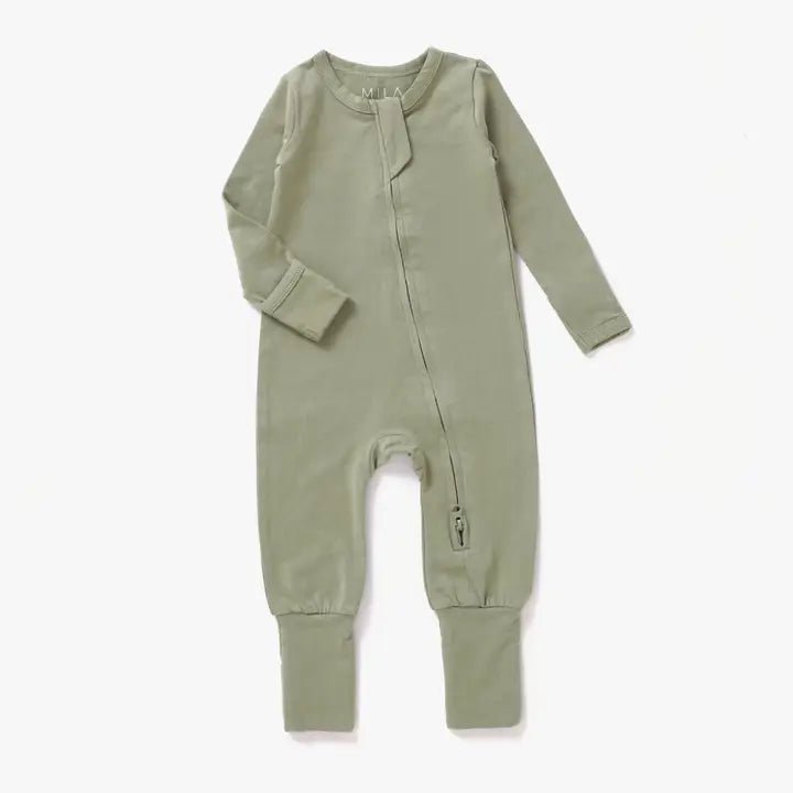 Mila & Co. - Convertible Zipper Romper