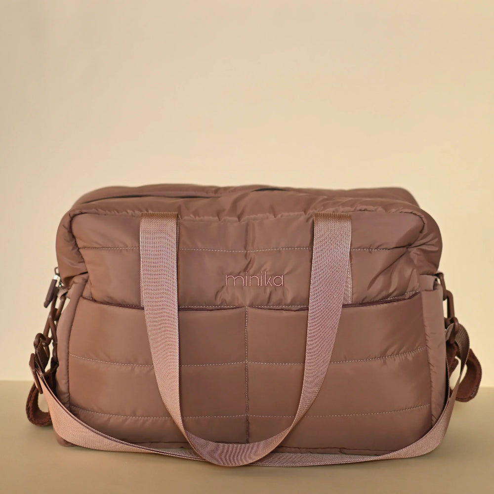 Minika - Puffy Diaper Bag with Changing Mat