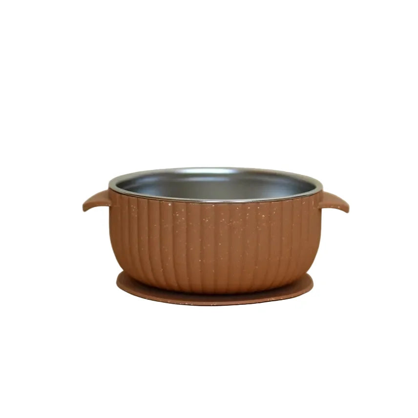 Minika - Stainless Steel & Silicone Suction Bowl