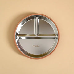 Minika - Stainless Steel & Silicone Suction Plate