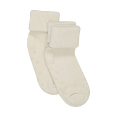 Minymo - Baby Rib Sock with Grip - 2-Pack