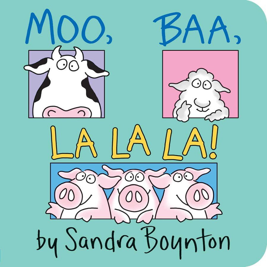 Moo, Baa, La La La! - A Sandra Boynton Board Book